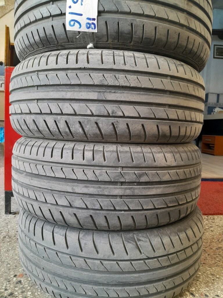 4 ADET 205&55/16 DUNLOP ÇOK İYİ DURUMDA - 3
