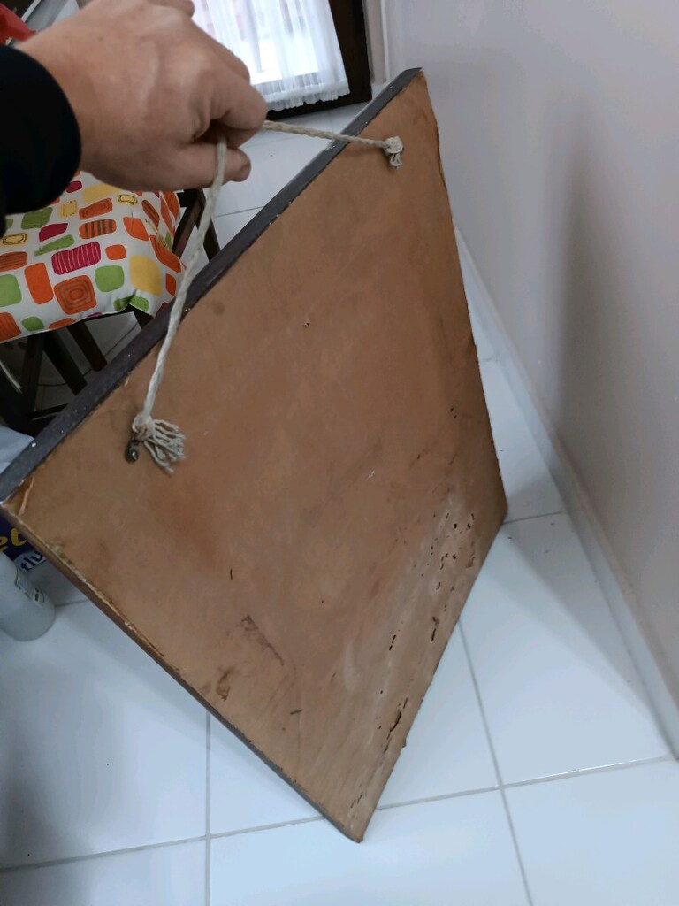 Ahsap uzeri deri kabartma figurlu tablo - 6