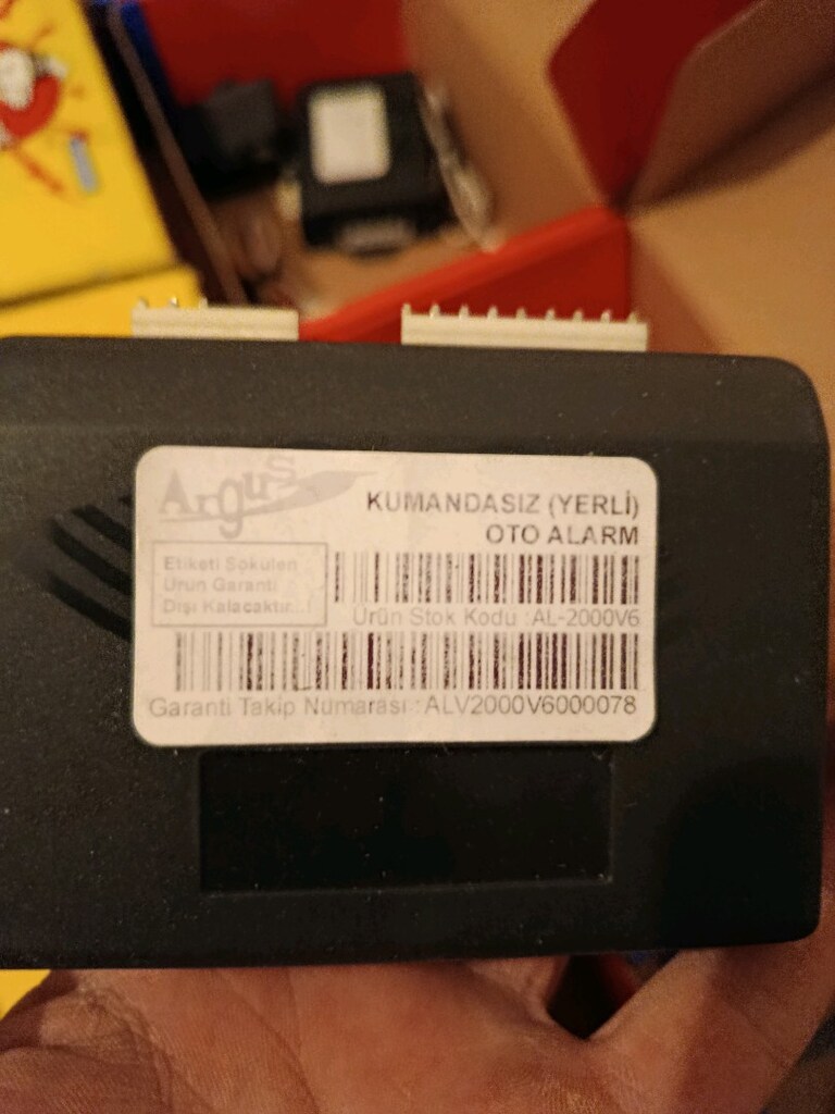 11 adet oto alarm malzemeleri - 4