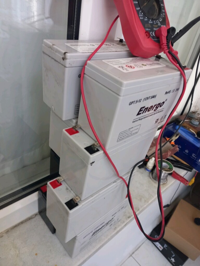 ENERGO 7.5 AMPER UPS VE ÇOCUK ARABASI AKÜSÜ - 4