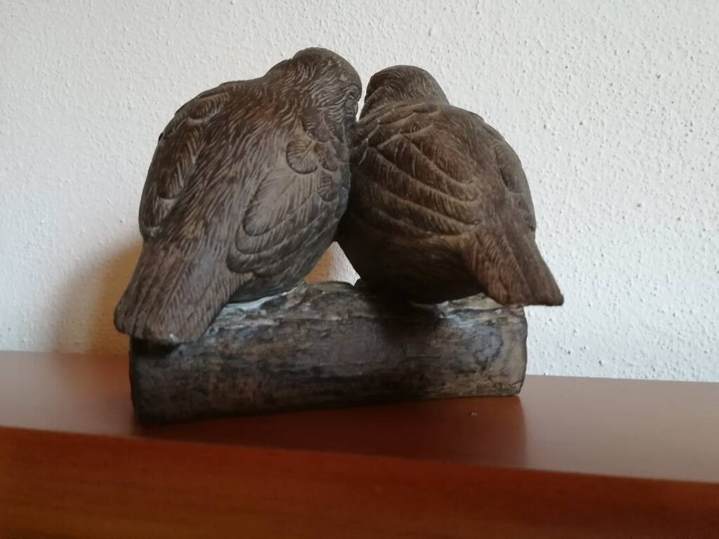 Kuş çifti biblo. Heykel. Aksesuar.Hediyelik - 2