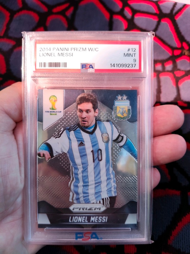 Lionel Messi 2014 Panini Prizm World Cup #12 – PSA 9 MINT | Nadir Kole - 5