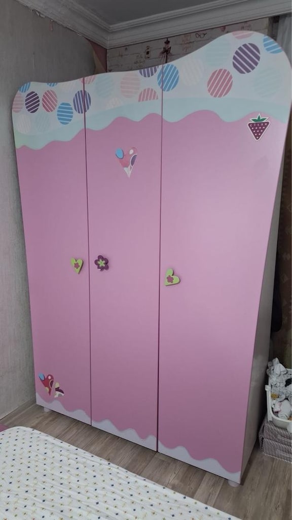 çilek genç odası takımı pembe - 2