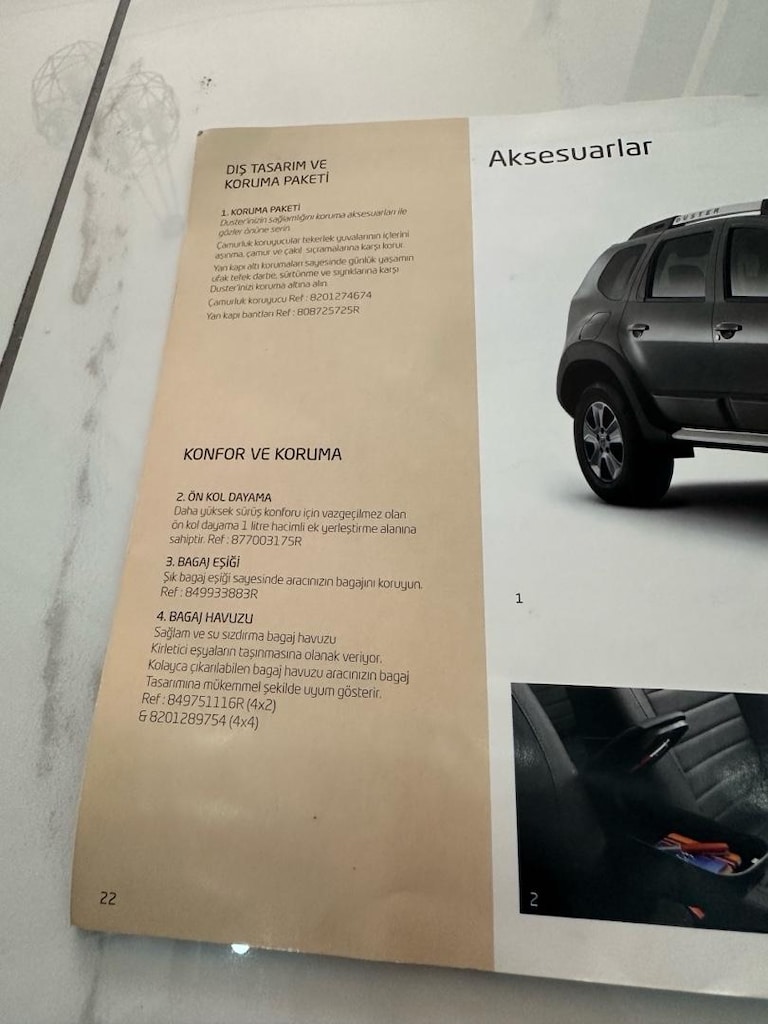 DACİA DUSTER BROŞÜR KATALOG - 3