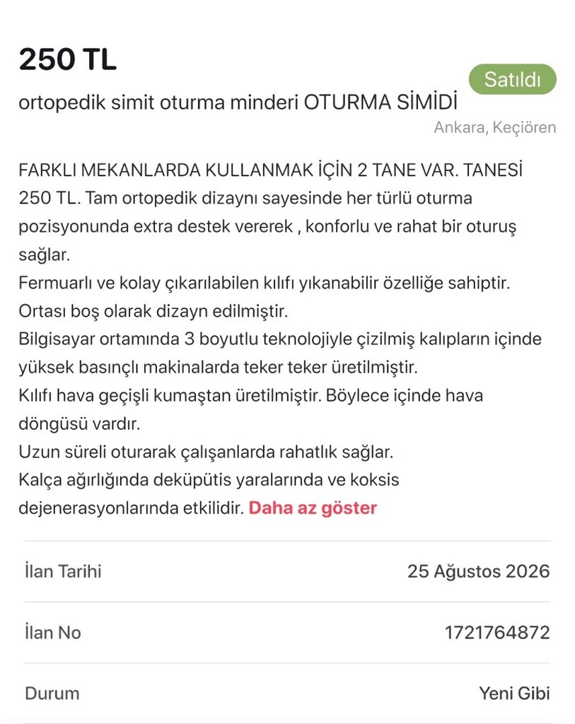 ortopedik oturma simidi - 3
