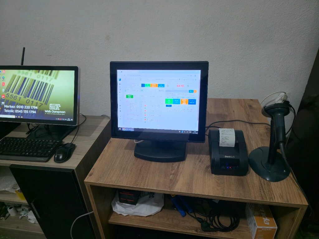 Dokunmatik ekranlı Satış Bilgisayar Seti - 2