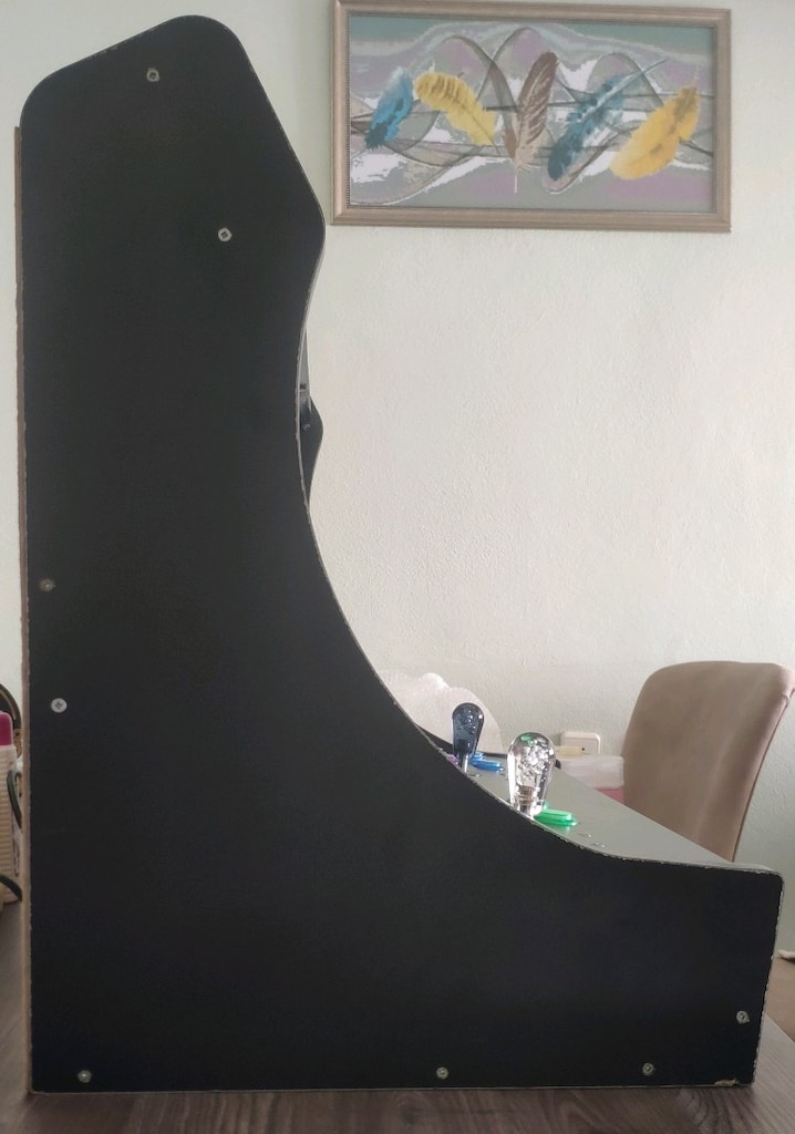 Arcade Bartop Atari Oyun Makinesi - El yapımıdır - 3