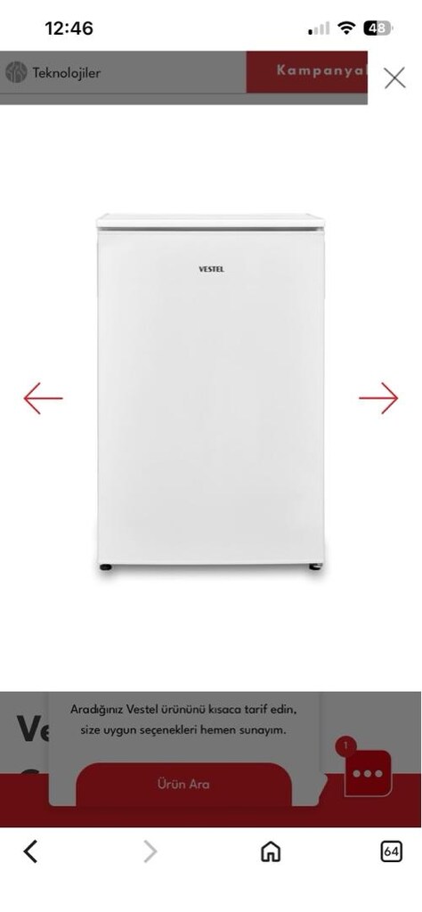 Vestel Derin Dondurucu