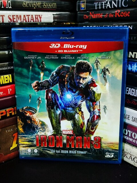 Iron Man 3 2D+3D Bluray Film