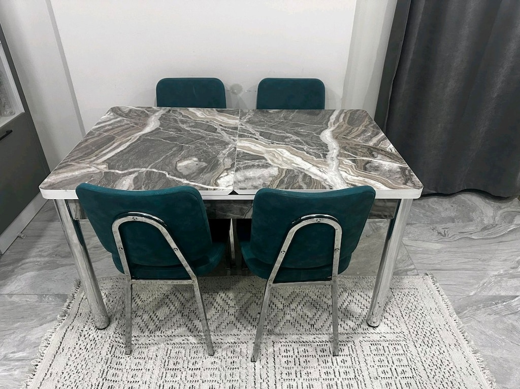 masa sandalye sıfır gibi değişimden solayı satılık - 3