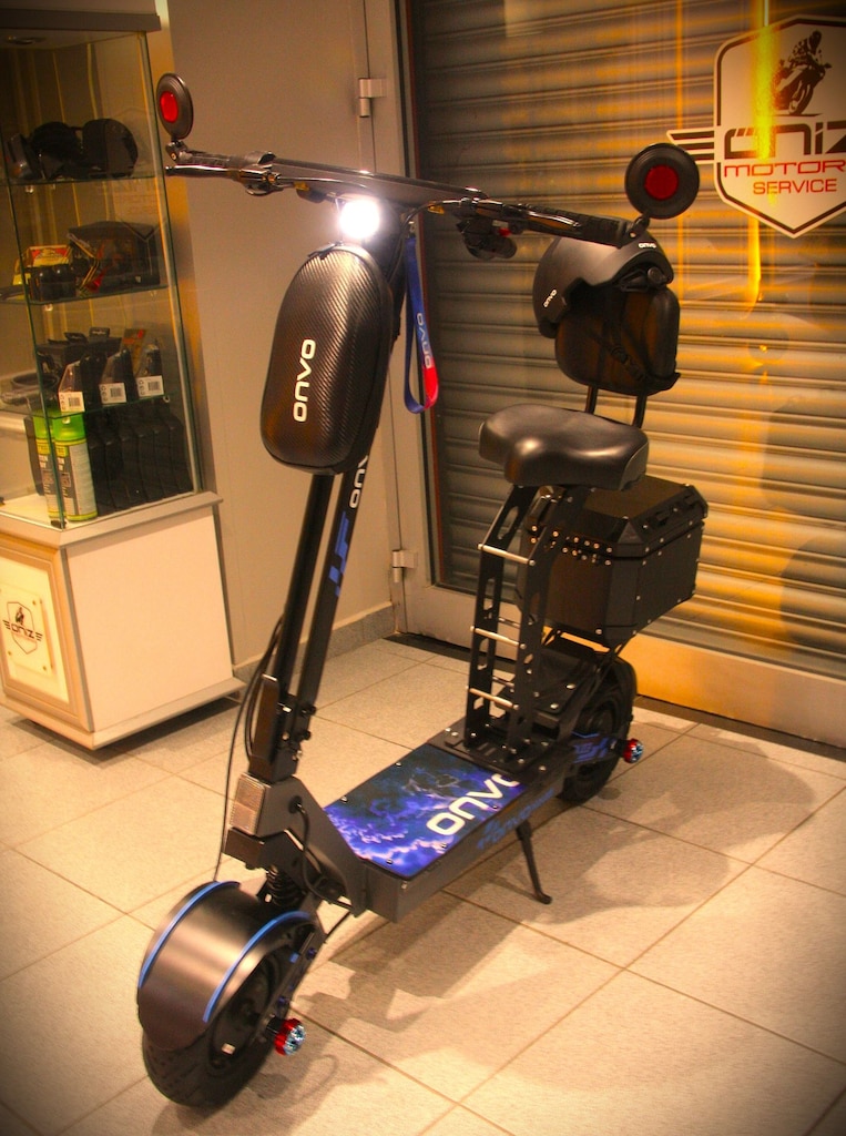 2026 MODEL FULL DOLU ONVO MX-03 SCOOTER KAÇMAZ İNCELE. - 11