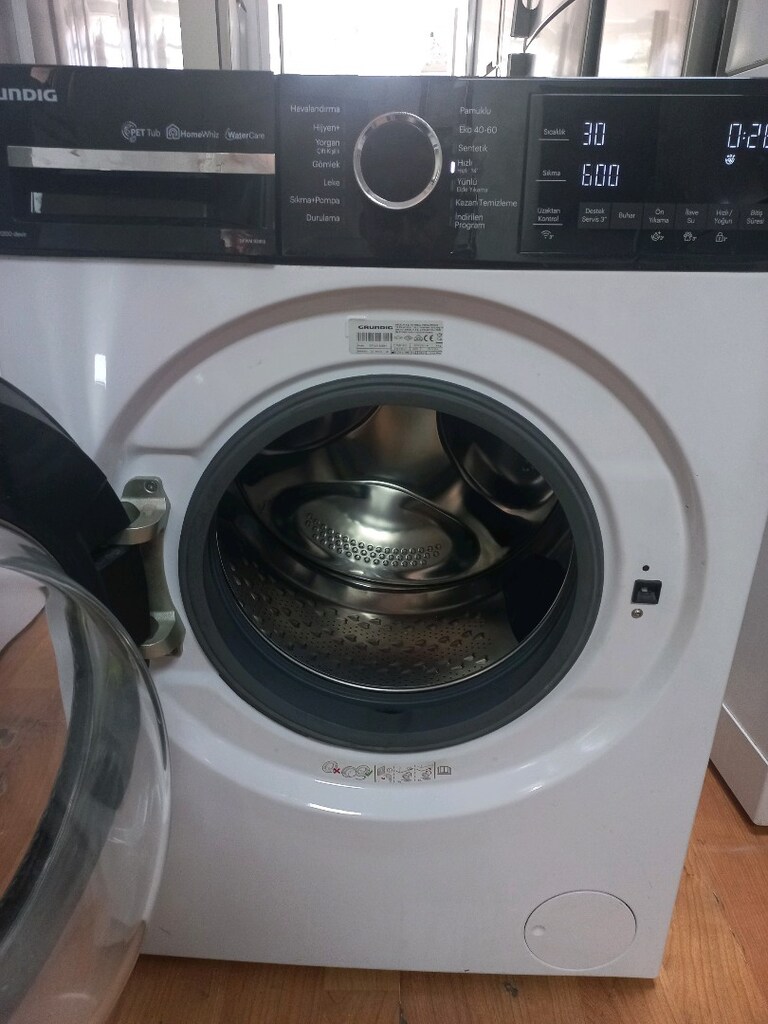 Sıfırdan Farksız 3 Yıllık Vifi Bağlantılı Grunding Çamaşır Makinesi! - 13