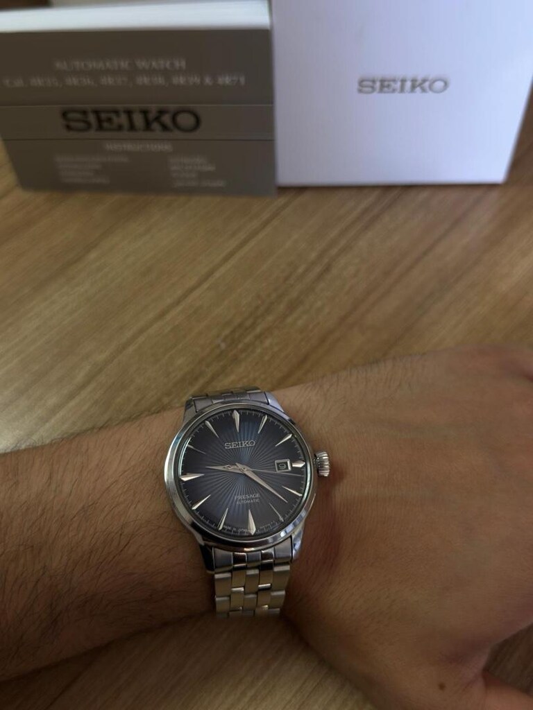 Seiko Presage SRPB41J Erkek Kol Saati - 4