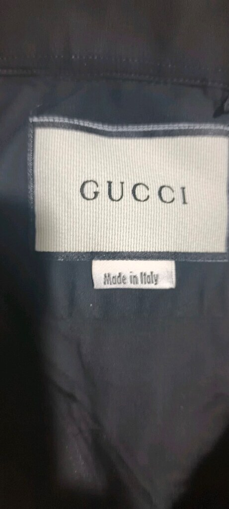Gucci şık tarz gömlek..Hafif esnek likralı. — görsel 7/13