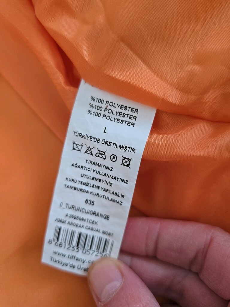 Renk geçişli şık şişme mont - 7