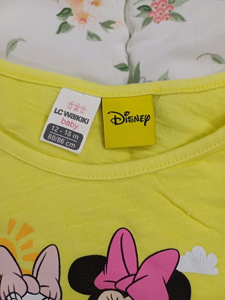 LC Waikiki Sarı Kız Çocuk Tişört - 3