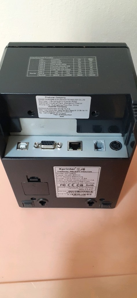 Xprinter XP-Q800 80mm TERMAL FİŞ YAZICI - 3