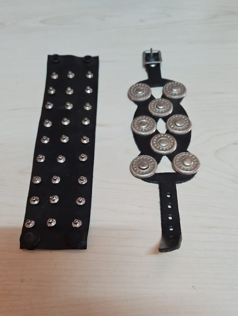 METAL ZIMBALI BİLEKLİK LOTU ( 2 adet )
