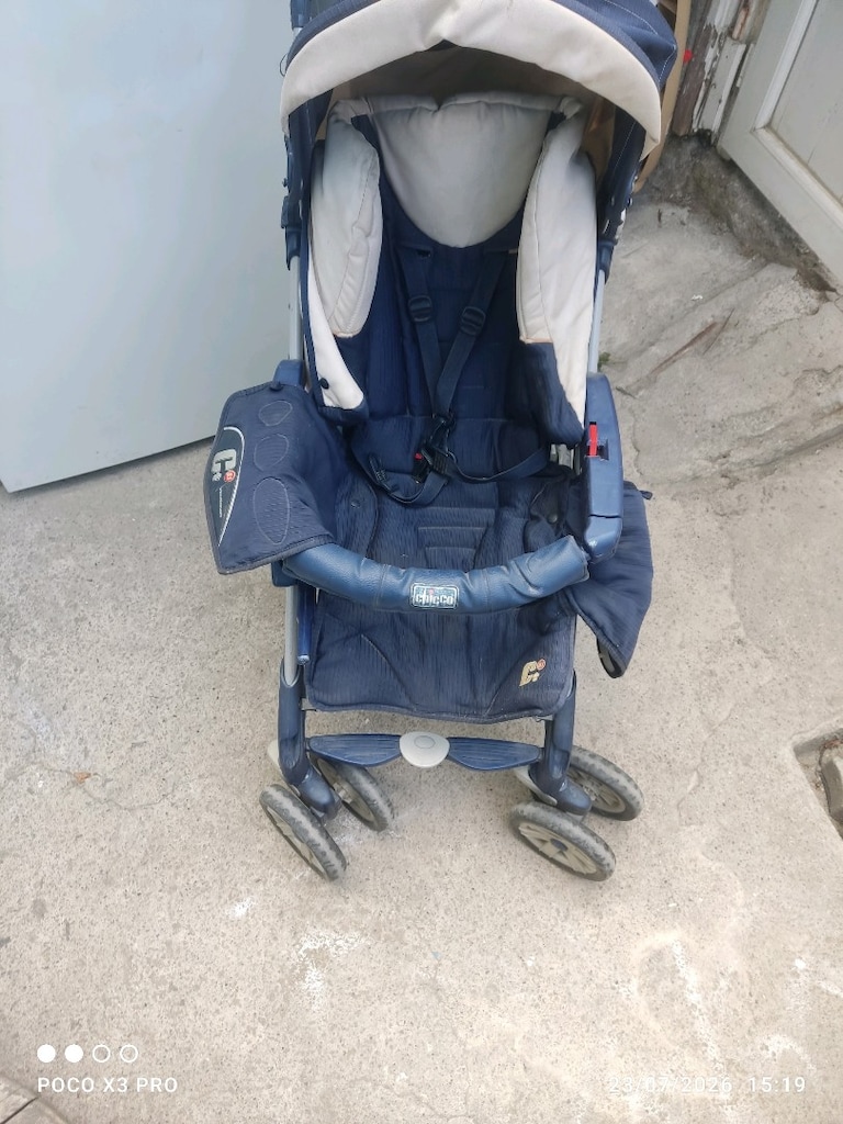 Chicco marka baston Bebek Arabası katlanabilir - 4