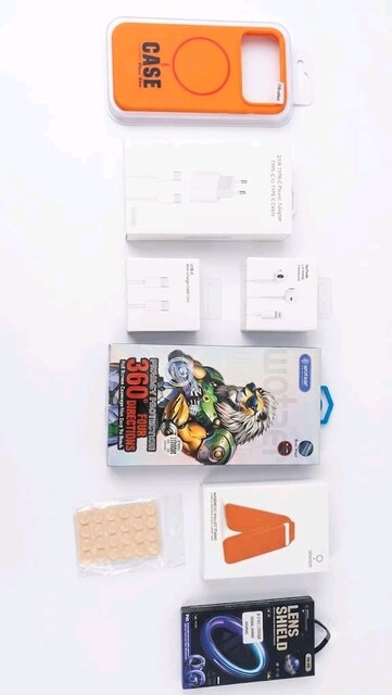 Turuncu Iphone 17 Pro Max Full Aksesuar Paketi