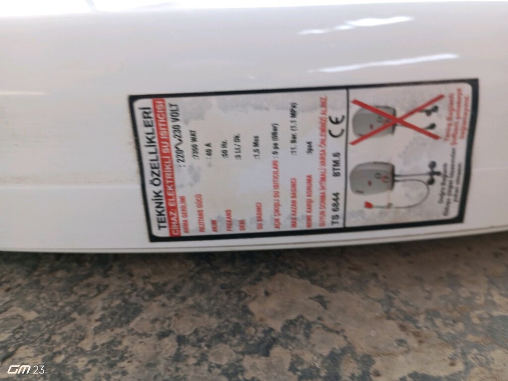 kullanışlı sağlam ege san marka elektrikli şofben - 7
