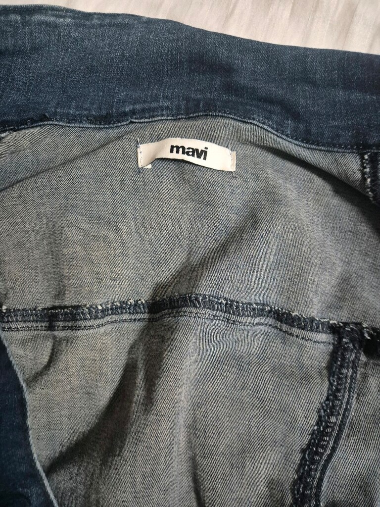 36 Beden mavi jeans Kot Ceket — görsel 6/6