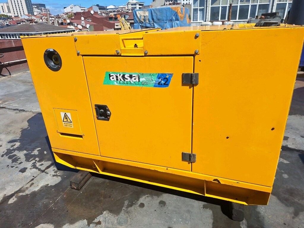 aksa 22 kva lister otomatik kabinli sevis bakımlı - 2