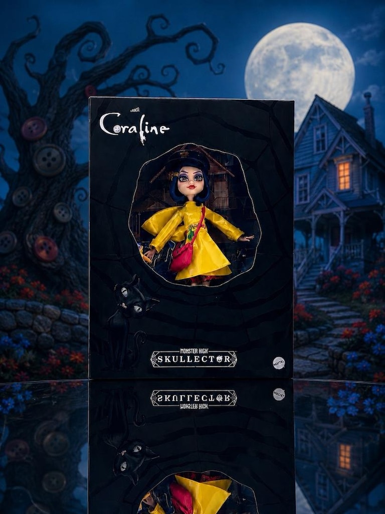 Monster High Skullector Coraline Bebek