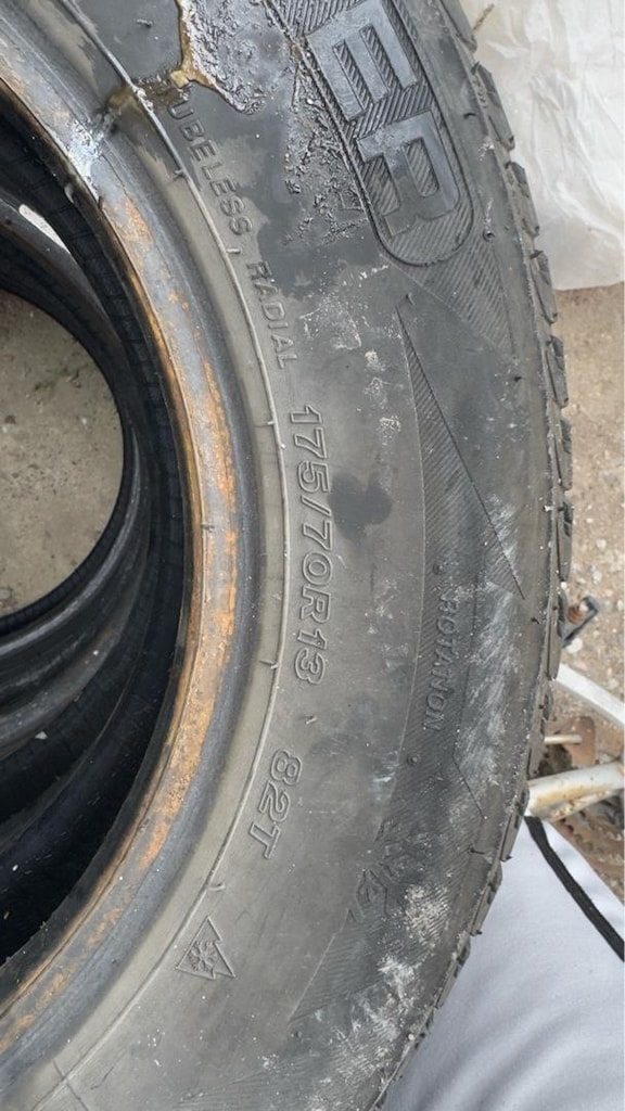 Temiz 13 Jant Lastik Takımı (3 Adet 175/70 R13 + 1 Adet 165/80 R13) - 6