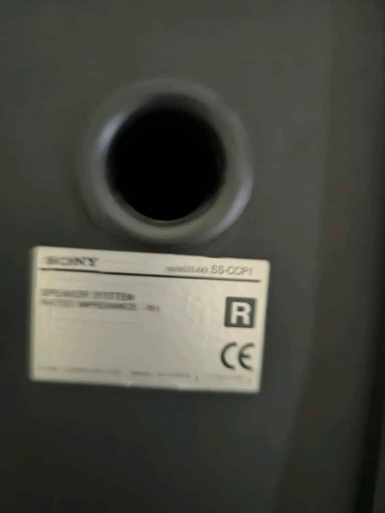 3 ADET SONY HOPARLÖR - 3
