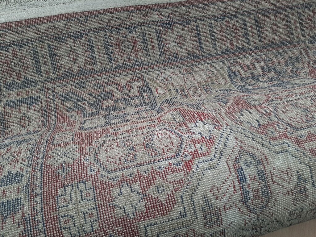 Antika uzun Yün Halı genişliği 73cm / 300cm uzunluğu Sıfır gibi - 8