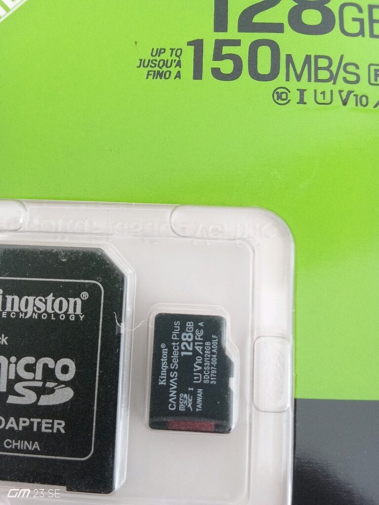 Kingston 128GB A1 V10 U1 150MB/s Micro SD Hafıza Kartı Kamera uyumlu - 2