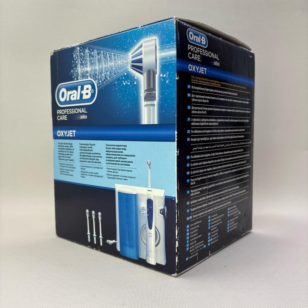 Oral-B OxyJet Ağız Duşu - Sıfır Teşhir Ürünü (Paketli & Eksiksiz Set)