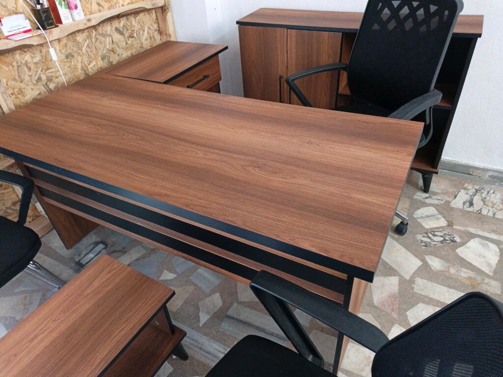 3 GÜNLÜK SIFIR 7 PARÇA OFİS TAKIMI dekorasyon nedeniyle satıyorum - 6