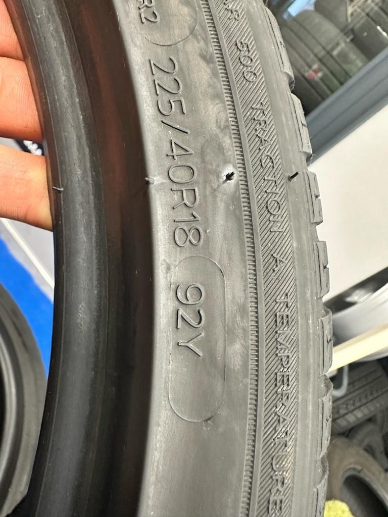 225 40 18 DÖRT MEVSİM HANKOOK 2022 TARİH SIFIR GİBİ HATASIZ LASTIKLER - 4