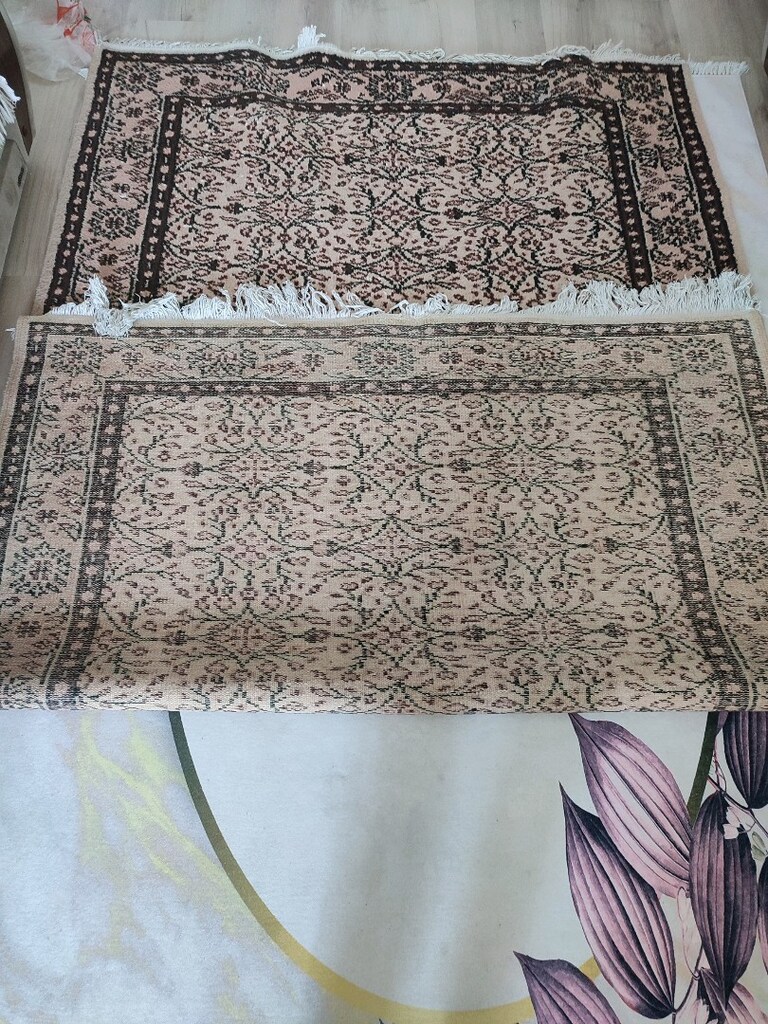Tarihi El Dokuması halı 6 metre yıkanmış tertemiz - 5