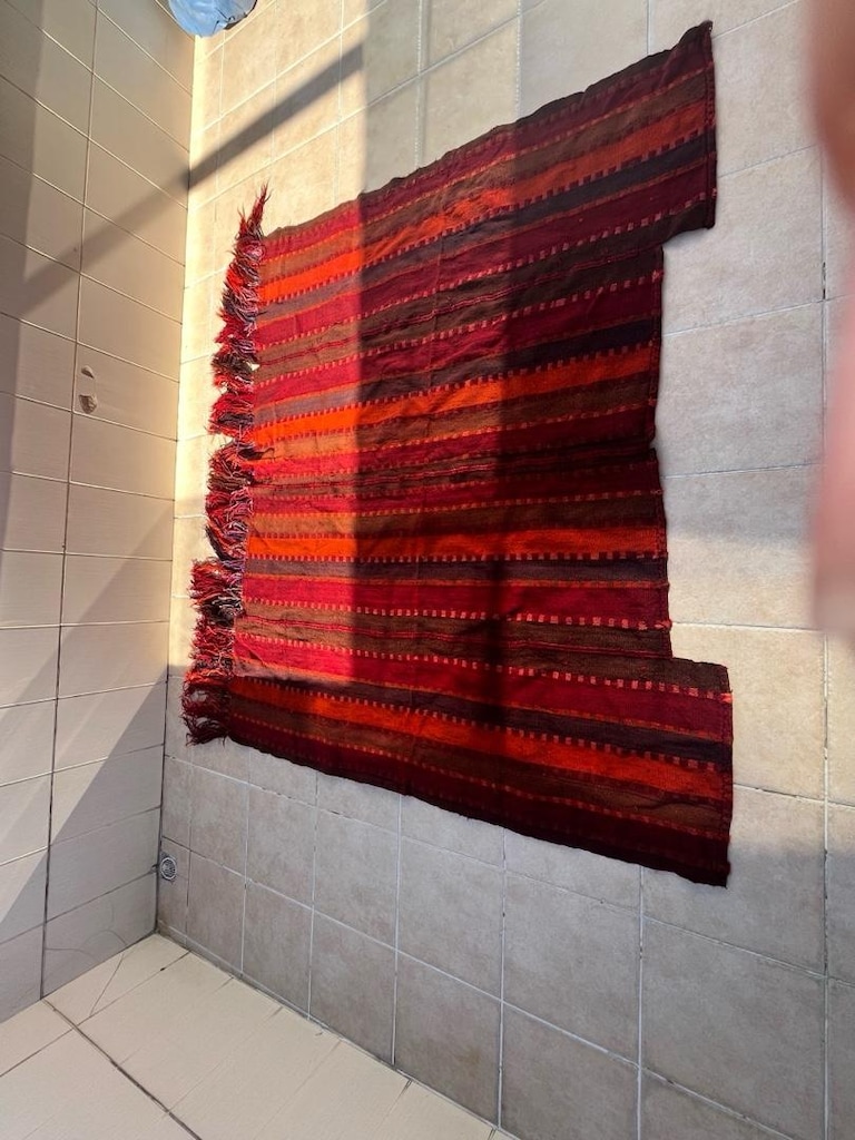 antika el dokuma yün kilim - 2