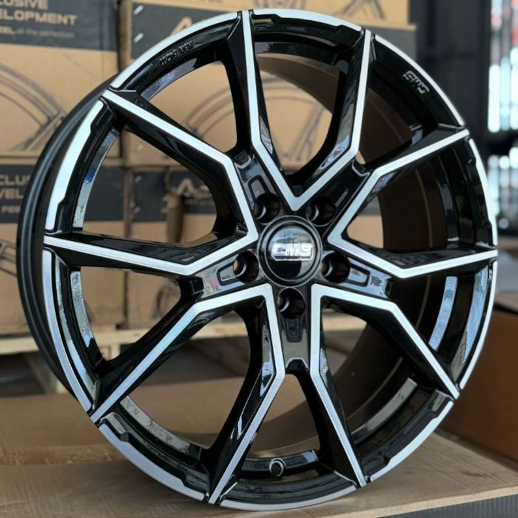 5*112*19*8.0 ET50 CH57.1 CMS C33 BLACK DİAMOND JANT TAKIMI - 2