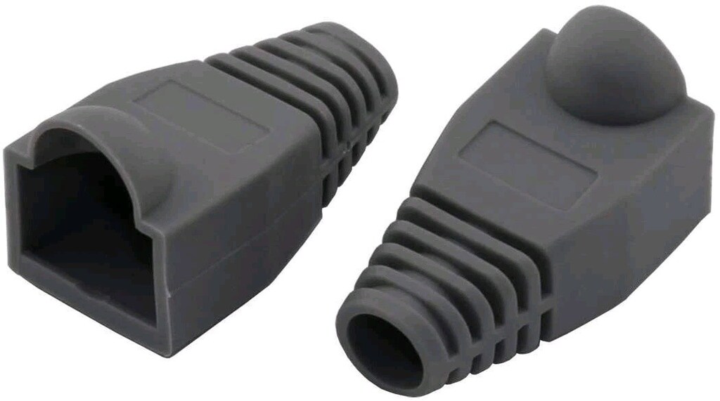 FEDUS Cat6 RJ45 Siyah Renk Koruma Kılıfı (410 Adet) - 7