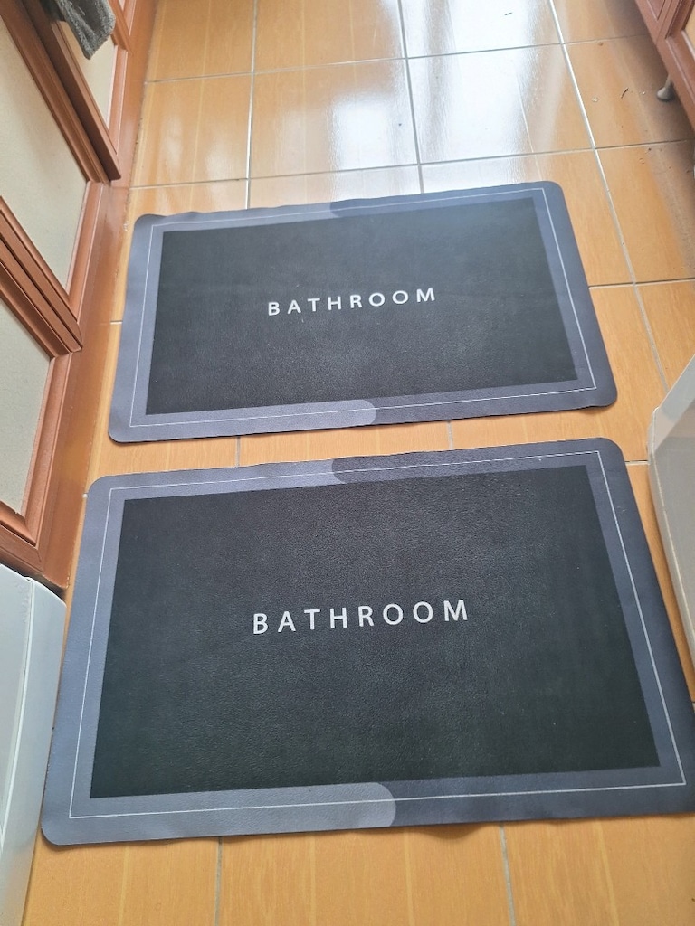 su geçirmez Kaymaz taban banyo paspası ölçüsü fotoda da mevcuttur - 6