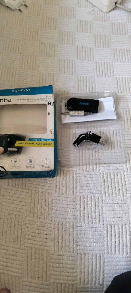 Piranha 6116 aux Bluetooth araç seti - 8