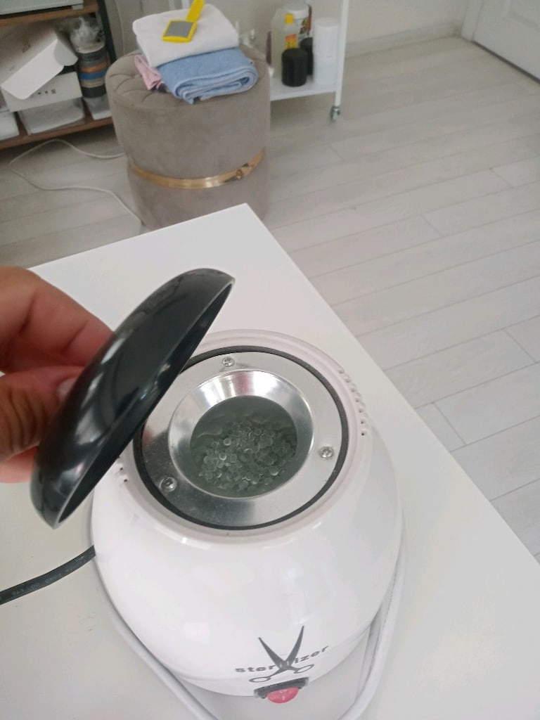 manikür pedikür için sterilizasyon cihaz cam ı boncuklu - 2