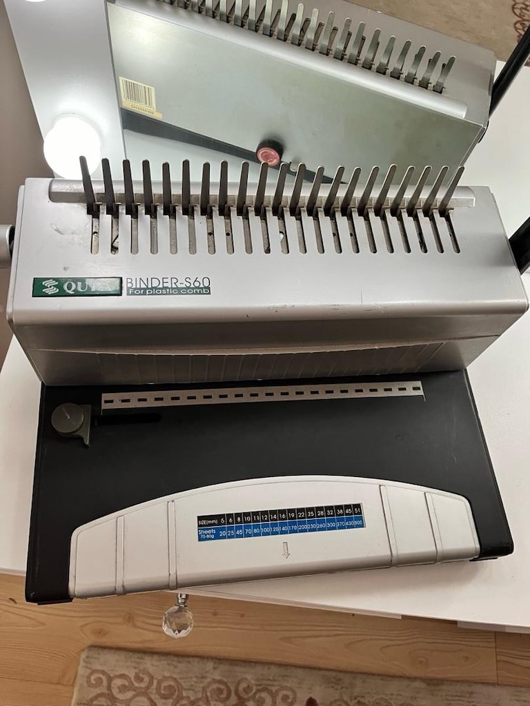 QUPA BİNDER-S60 SPİRAL CİLTLEME MAKİNESİ - 2