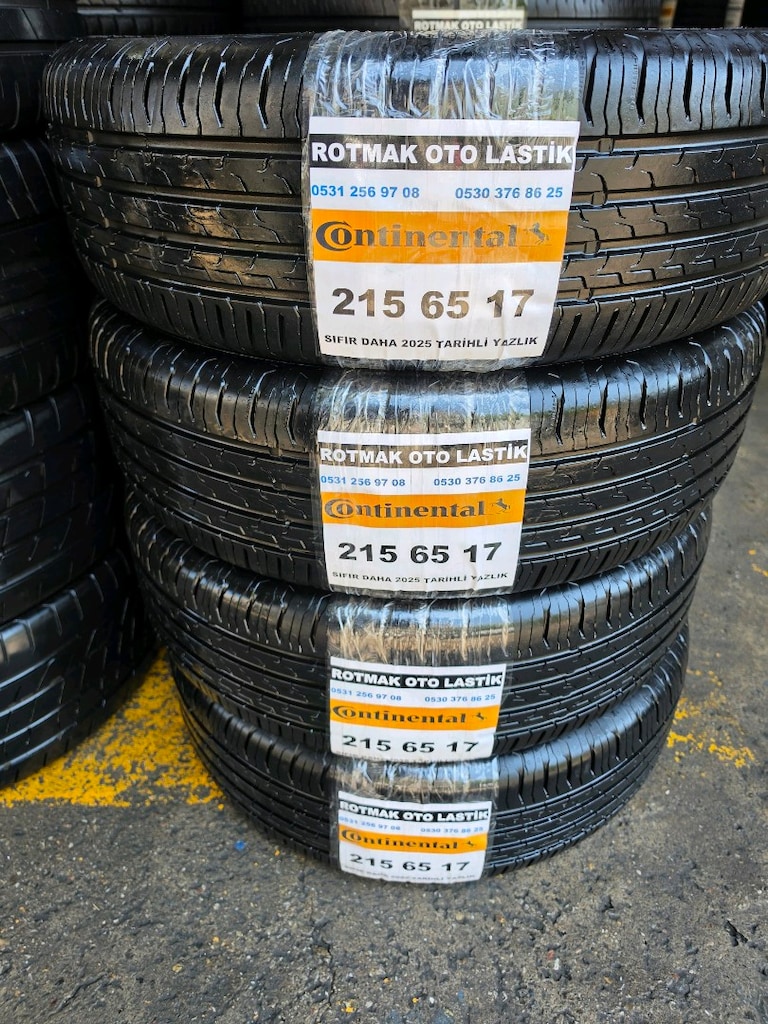 215 65 17 continental yazlık Sıfır araçtan alındı Sıfır lastik ler
