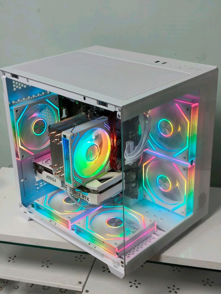 8GB RTX 3050 RYZEN 5500 16GB RAM 512GB M2SSD 600W AKVARYUM KASA - 7