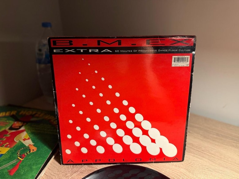 B.M.EX – Extra (Appolonia / Feel The Drop) 12" Plak – 1992 UK Baskı - 2