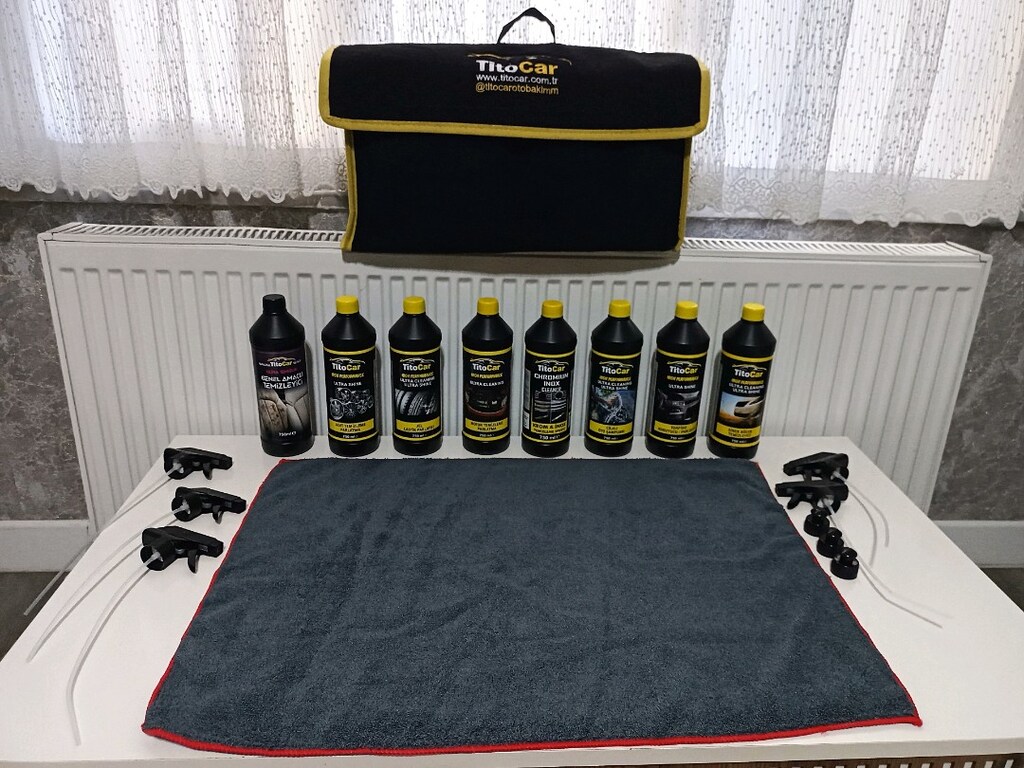 TİTO CAR OTO BAKIM SETİ SIFIR ÜRÜN YER İSTANBUL ESENYURT - 6