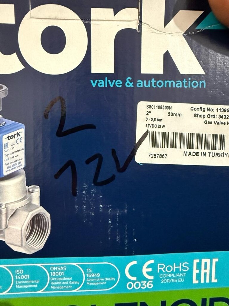 Tork gaz ventili ve iztek sismik gaz kesme ve iztek gaz dedektörü - 8