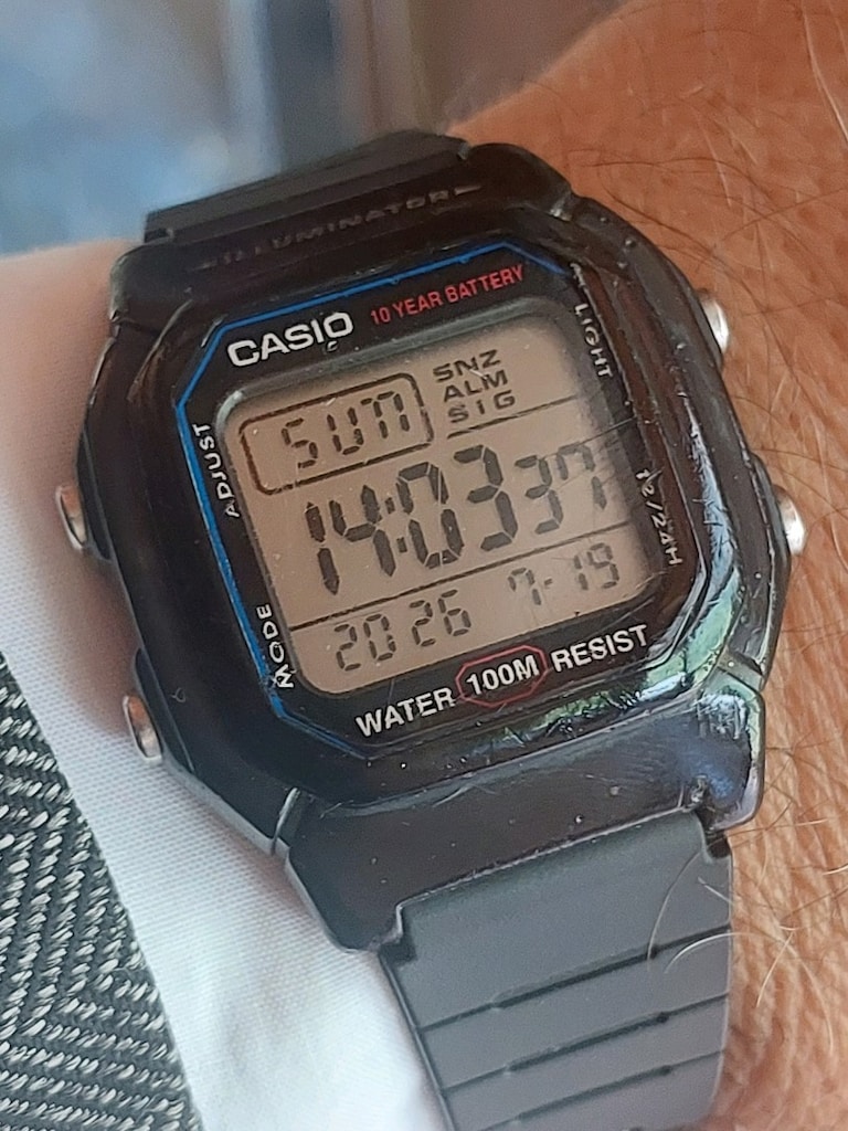 10 Yıl Pil Ömürlü Efsane Casio Dijital - 7