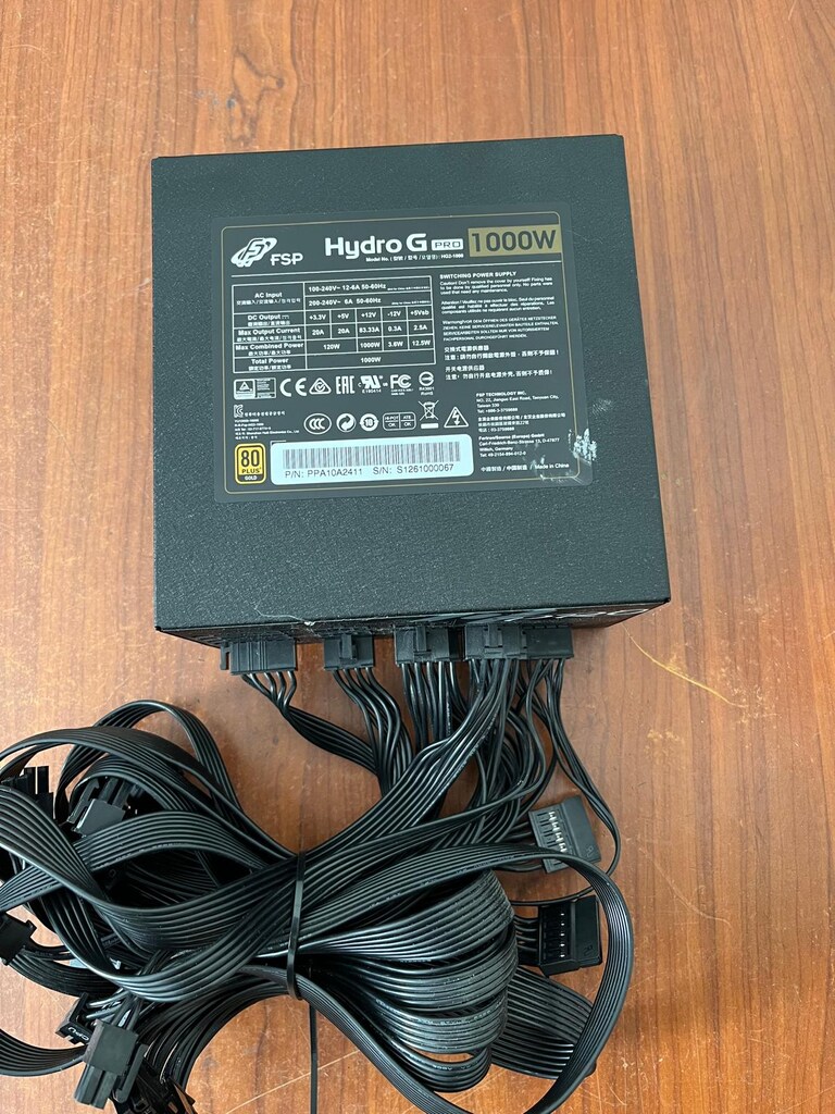 Fsp Hydro G Pro 1000w 80+ Gold Modüler Power Supply Güç Kaynağı - 2